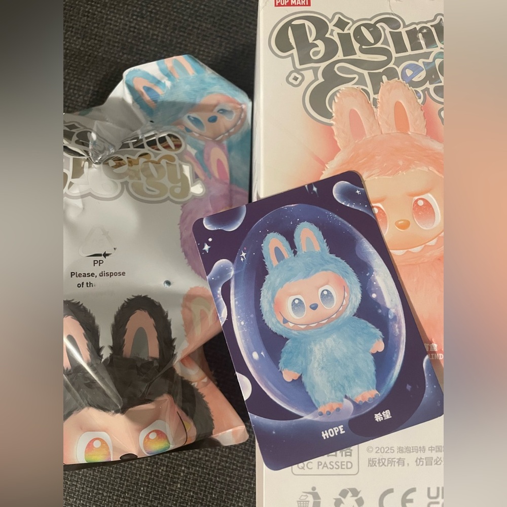 BNIB/Sealed - Labubu Big into Energy (BIE) - HOPE